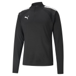 PUMA futbolo bliuzonas vyrams PUMA teamLIGA 1/4 Zip Top Puma Black - 65723603, juodas