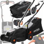 Akumuliatorinė vejapjovė KD5550, 21V, 4Ah, 32L žolės krep&scaron;ys, 33 cm pjovimo pločio