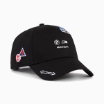 PUMA laisvalaikio kepurė vyrams BMW MMS STICKER BB Cap PUMA Black - 02644601, juoda
