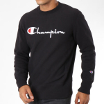 Champion vyri&scaron;kas džemperis 212576-KK001, juodas, S