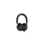 Bluetooth ausinės - Yealink - BH76 Plus - ANC 3 lygiai - Akumuliatoriaus tarnavimo laikas 40h - Juoda