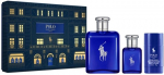 Kvapų rinkinys Ralph Lauren Polo Blue tualetinis vanduo, 3 dalių dovanų rinkinys vyrams