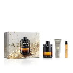 Kvepalų dovanų rinkinys Azzaro The Most Wanted Parfum 3 dalių vyrams, medienos aromatas