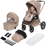 2in1 vežimėlis - lop&scaron;ys ir sportinė dalis Lionelo Freya Beige Sand