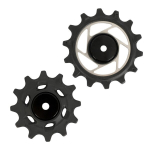 Galinio perjungėjo skriemulių rinkinys SRAM RED AXS E1 keraminiai guoliai 12T vir&scaron;utinis 14T apatinis