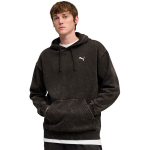 Vyri&scaron;ka Puma ESS Elevated Relaxed Wash Hoodie juoda 688049 01