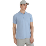 Vyri&scaron;kas polo mar&scaron;kinėlis 4F M407 &scaron;viesiai mėlynas 4FWSS25TPTSM407 34S