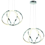 Milagro pakabinamas &scaron;viestuvas Globe ML3808, sidabrinės spalvos