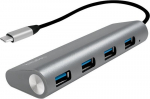 Logilink UA0309 LogiLink 4-portowy USB-C - 4xUSB-A 3.0