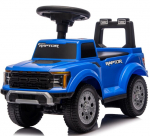 Vaiki&scaron;kas važiuoklis-stumdukas automobiliukas vienerių metų vaikams, su daiktadėže, LED Ford Raptor, mėlynas, Sun Baby, Sun Baby Vaiki&scaron;kas stumdukas Ford Raptor mėlynas, LED, garsai, daiktadėžė, 12m+, apkrova 25 kg
