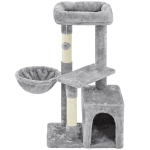 Kačių draskyklė su nameliu 86.5 cm