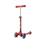 Triratis paspirtukas Micro Mini Deluxe LED Red