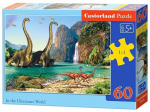 Dėlionė Castorland In the Dinosaurus World, 60 detalių