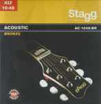 Stygos akustinei gitarai Stagg AC-1048-BR Bronze 0.010 - 0.048