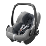 Maxi Cosi vasarinis užvalkalas automobilinei kėdutei Pebble pro/Pebble plus/Rock, fresh grey