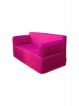 Sofa Wood Garden Bergamo 120 Premium, rožinė