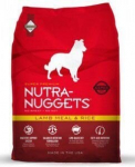 Nutra Nuggets Lamb & Rice sausas &scaron;unų maistas su ėriena ir ryžiais, 15kg