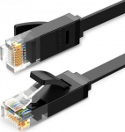 Ugreen NW102 tinklo laidas RJ45, Cat.6, UTP, 1 m, juodas