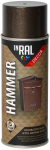 Aerozoliniai dažai, Decor Hammer, antracitas, 400ml, Inral