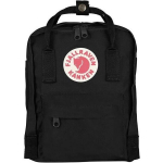Kuprinė &ndash; Kanken &ndash; Mini &ndash; 7L &ndash; Juoda &ndash; Patvarus nailonas &ndash; Reguliuojami dirželiai