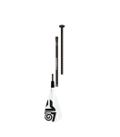 Reguliuojamas 3 dalių irklentės irklas 2019 Starboard Sup Enduro 2.0 Tufskin Hybrid Carbon