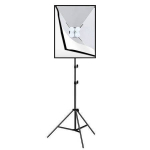 Puluz &scaron;viesdėžė 50 x 70 cm su trikoju, 4 LED lemputės
