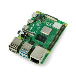 Raspberry Pi 4B WiFi 4GB RAM rinkinys su priedais - korpusas su dviem ventiliatoriais