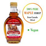 100% grynas, natūralus Kanados klevų sirupas, 100% Pure Maple Syrup, 236ml