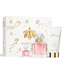 Kosmetikos rinkinys Guerlain Mon Guerlain EDP moterims, kvapusis vanduo 50 ml + kūno losjonas 75 ml + kvapusis vanduo 5 ml