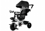 Triratis Lean Toys PRO300 su rankena, juodas