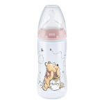 Buteliukas Nuk Winnie The Pooh, 0-6 mėn, 300 ml