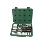Galvučių rinkinys S09001 1/4", 25 vnt.