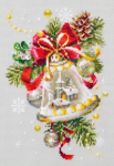 Siuvinėjimo rinkinys Magic Needle "Сhristmas Bell" 100-232