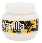 Kaukė sausiems plaukams suteikianti blizgesio KALLOS Vanilla Shine Hair Mask 275ml