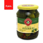 Marinuoti agurkai Kėdainių, 330 g x 4 vnt.