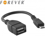 Įkrovimo ir duomenų perdavimo laidas Forever MicroUSB - USB