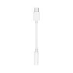 Audio adapteris i&scaron; "Type-C" į 3,5mm baltas