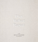 Plan, Reflect, Repeat: The Whittaker Journal