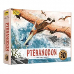 3D dėlionė ir knyga su dinozaurais Wilga Play, 98619