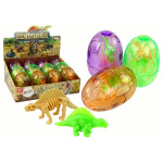 Kiau&scaron;inis su 2 dinozaurų figūrėlėmis Lean Toys, 9 cm