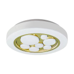 Plafonas, 30w &oslash;390 mm, baltas