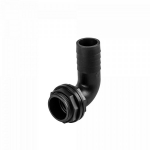 Jungtis alkūnė Bradas PIN LUG PP su veržle ir tarpikliu, 1 1/2" i&scaron;or.sr. - 1 1/2" žarnai