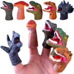 Lėlių ant pir&scaron;tų rinkinys Dinozaurai, 5vnt.