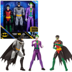 Veiksmo figūrėlių rinkinys Spin Master DC Comics 3-in-1 Betmenas, Robinas, Džokeris