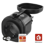 I&scaron;manusis tinklo lizdas GoSmart WiFi IP-3006S IP44 juodas