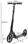 Dviratis paspirtukas HyperMotion Vibe Black