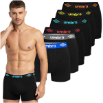 Trumpikės vyrams Umbro, juodos, 6 vnt