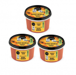 Kūno &scaron;veitiklis su papajomis Organic Shop, 3x250 ml