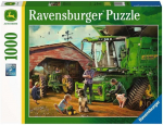 Ravensburger Dėlionė 1000el. "John Deere: Then & Now"