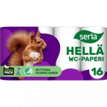 Tualetinis popierius Serla 3 sluoksnių,16 ritinėlių